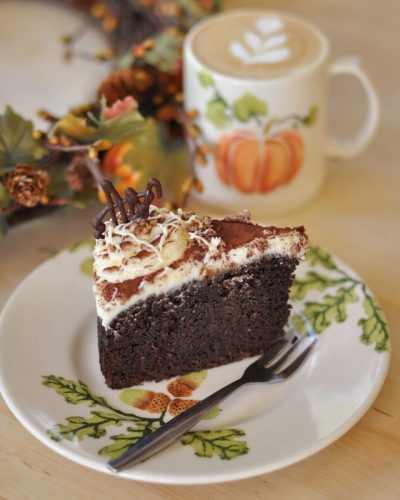 Aston Pottery Cafe - Chocolate and Guiness Cake